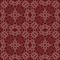 Christmas seamless pattern. Christmas background red. Merry Christmas. Happy New Year.