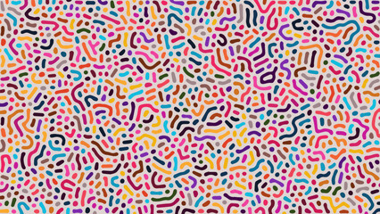 ABSTRACT COLORFUL LINES TURING PATTERN ROUGH DESIGN REACTION DIFFUSION BACKGROUND VECTOR GOOD FOR WALLPAPER, COVER,POSTER 