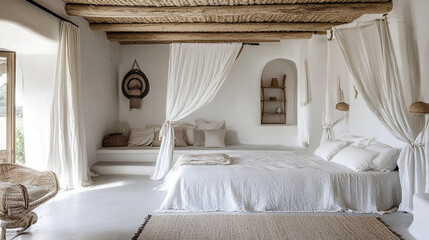 bohemian boho bedroom interior design