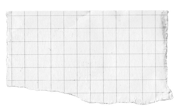 torn paper vintage note grid memo black and white
