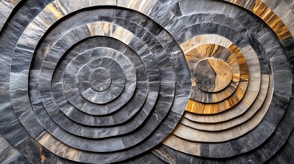 Fototapeta premium Calming Rhythms Illustration Featuring Soft Waves and Harmonious Abstract Patterns