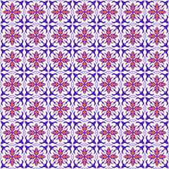 seamless pattern with flowers