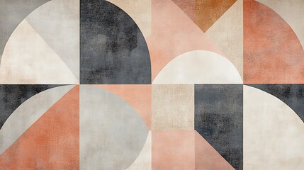 Calming Rhythms Illustration Featuring Soft Waves and Harmonious Abstract Patterns