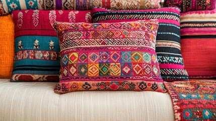 Vibrant Gypsy Caravan Decor with Colorful Textiles