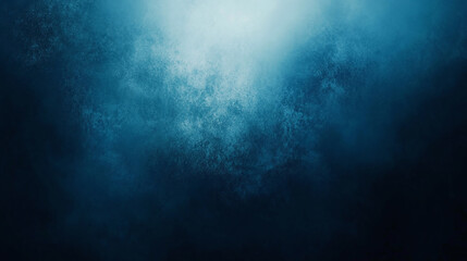 Deep Ocean Mystery Abstract Blue Texture Background