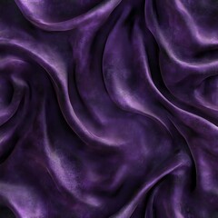 Obraz premium Luxurious purple silk fabric texture with elegant folds and smooth surface.
