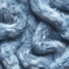 Obraz premium Close-up of soft blue fur texture, perfect for patterns and backgrounds.