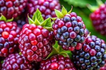 Bramble Fruit Photography: Delicious Blackberry, Wild Berry, Autumn Harvest, Food Styling, Closeup, Macro Photography