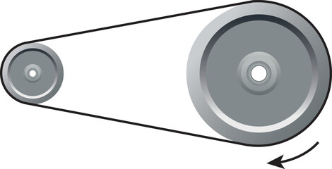 interconnected pulleys for physics class