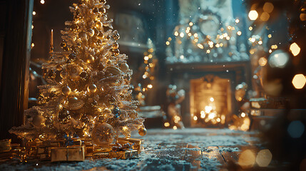 Golden Christmas Elegance