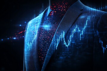 Digital Business Investment Analysis Concept