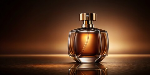 Brown Perfume Bottle Photography: Luxurious Fragrance Product Shots for E-commerce