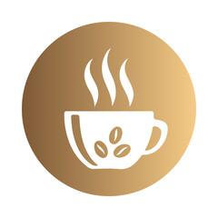 Coffee icon illustration