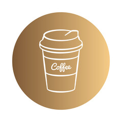 Coffee icon illustration