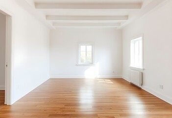 empty room with floor