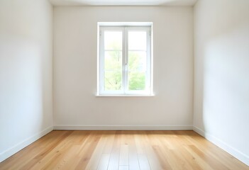 Fototapeta premium empty room with window