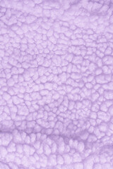 Purple fur texture as a background.