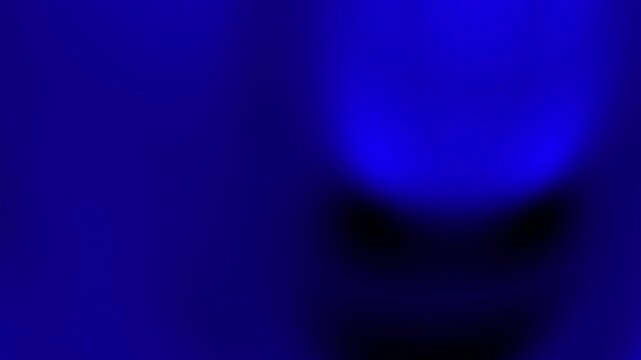 It presents a blurred blue gradient background shading dark