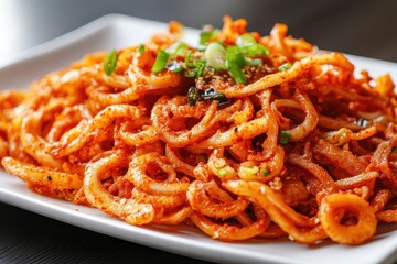 Dried shredded squid from Korea