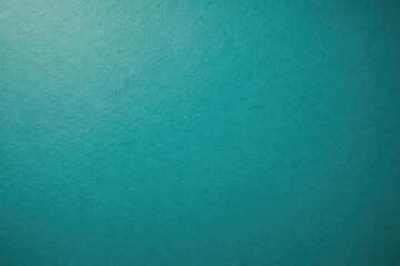 aqua color rough textured background with copy space, background for wallpaper, minimal flat lay.