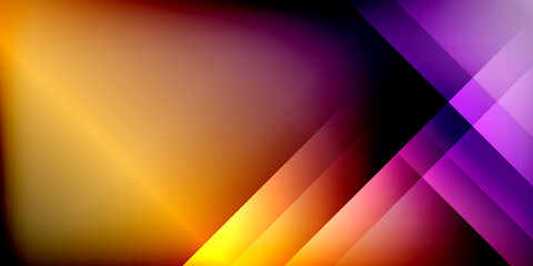 Bright lines background. Gradient geometric template wallpaper