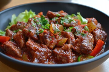 Korean cuisine featuring pork dishes hot pots and veggies