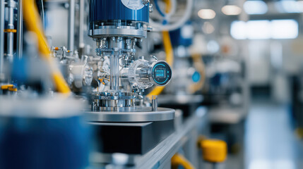 high tech research facility with advanced machinery and precision instruments