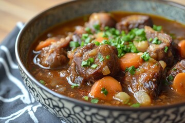 Korean oxtail stew known as Kkori Gomtang