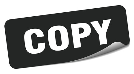 COPY sticker