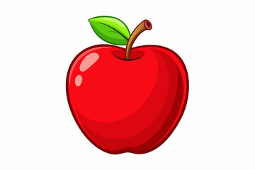 red apple