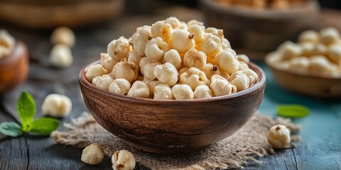 Makhana, also known as fox nut, is a nutritious superfood recognized for its high protein content. This healthy snack is increasingly being enjoyed globally for its numerous benefits.