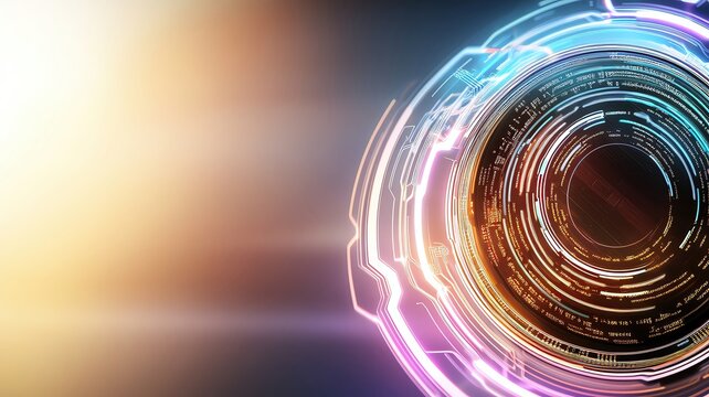 Digital Illustrations of Programming Concepts and Coding Environments featuring vibrant, futuristic 3D graphics of algorithms and code structures.
