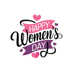 Happy Women’s Day Celebration Design.