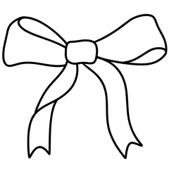 Handlebar Drawn Ribbon Outline