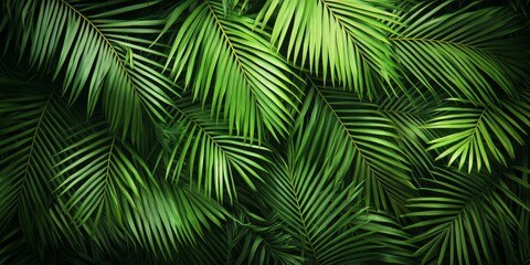 Palm branches create a stunning texture ideal for backgrounds. These palm branches provide ample copy space for text, making them perfect for creative projects featuring palm branches.