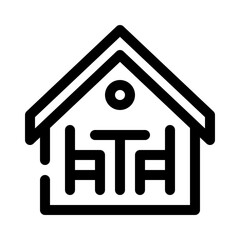 home goods line icon
