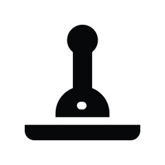 Lever icon. vector glyph icon for your website, mobile, presentation, and logo design.