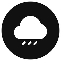 Editable rain, drizzle vector icon. Part of a big icon set family. Perfect for web and app interfaces, presentations, infographics, etc