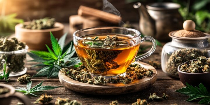 Cannabis infused herbal tea offers a soothing and smokeless alternative to experience the benefits of CBD. Enjoying Cannabis infused herbal tea provides serenity and relaxation in every sip.