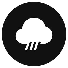 Editable rain, sleet, hail fall vector icon. Part of a big icon set family. Perfect for web and app interfaces, presentations, infographics, etc