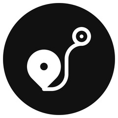 Editable route tracker vector icon. Part of a big icon set family. Perfect for web and app interfaces, presentations, infographics, etc