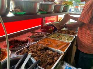 Indonesian Street Food Stall