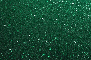emerald color rough textured background with copy space, background for wallpaper, minimal flat lay.