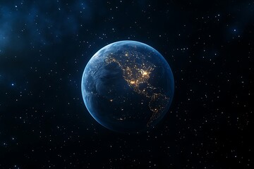 Night Earth City Lights from Space12