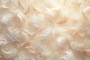 soft abstract texture pattern background with light feathery touch Silhouette