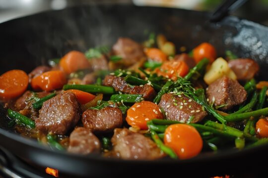 Stir fried traditional Korean dish dak galbi