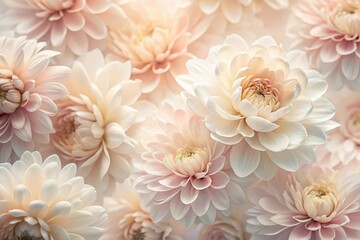 soft light abstract floral background pattern