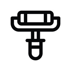 paint roller icon. vector line icon for your website, mobile, presentation, and logo design.