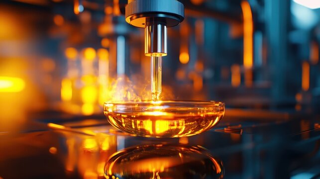 Enhancing chemical analysis in a laboratory environment with precise liquid measurement techniques
