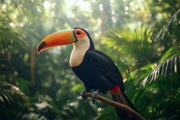 Fototapeta premium Tropical Vibrance, Toucan